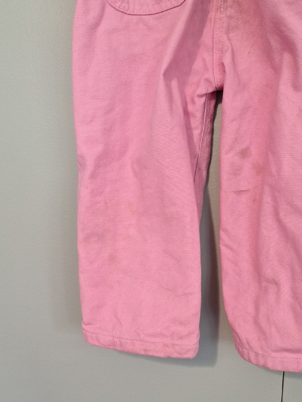 Carhartt Pink Overalls Size 2t - Picture 8 of 9